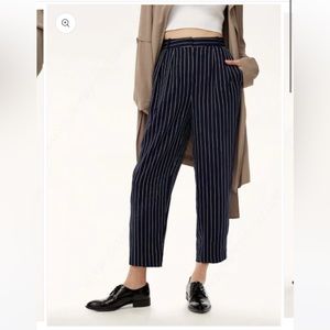 BABATON TROUSERS IN BLUE AND WHITE PINSTRIPE - LIGHTWEIGHT AND SO COMFORTABLE!